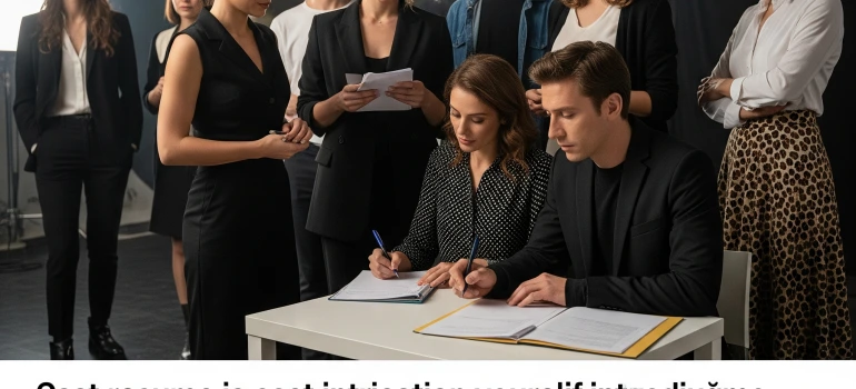 Cast Ajansı Başvurusu İçin Etkili Özgeçmiş Hazırlama Yönteml