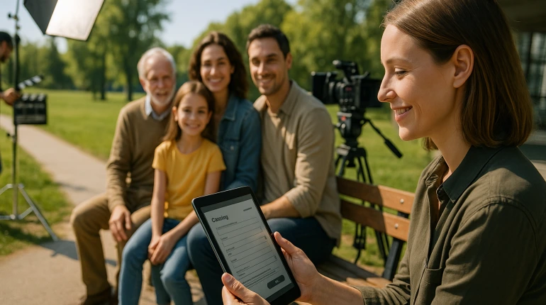 Yardımcı oyuncu figüran başvurusu